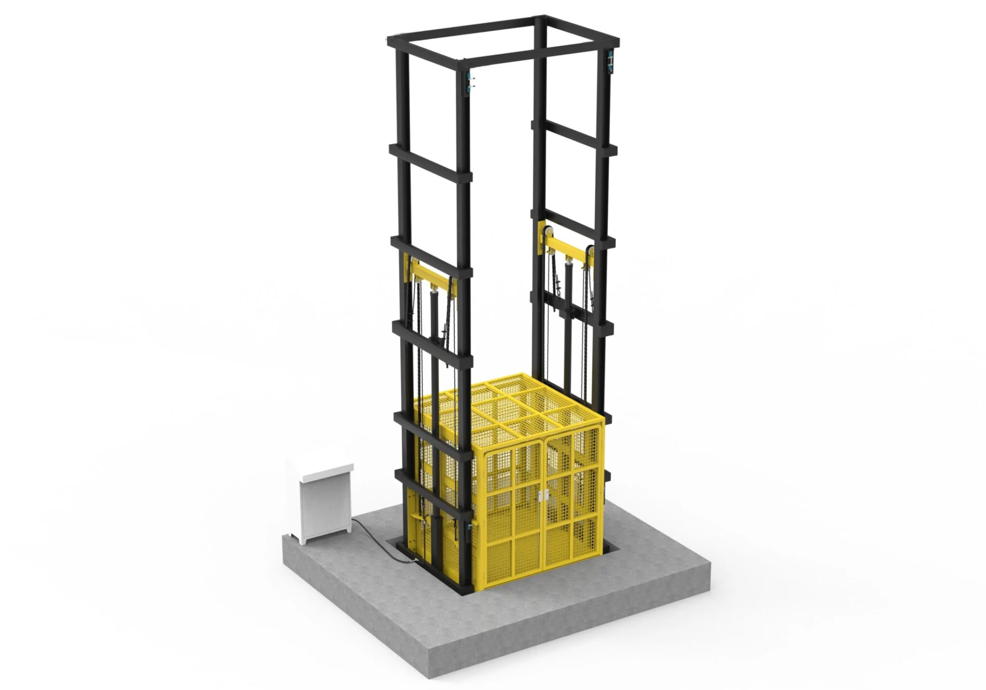 Four Post Goods Lift