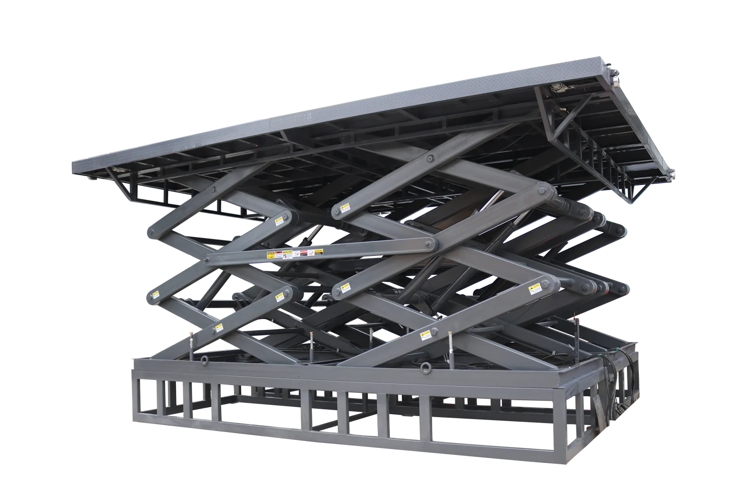 Safe And Heavy Duty Scissor Platform Lifts For Industries In Abu Dhabi Uae